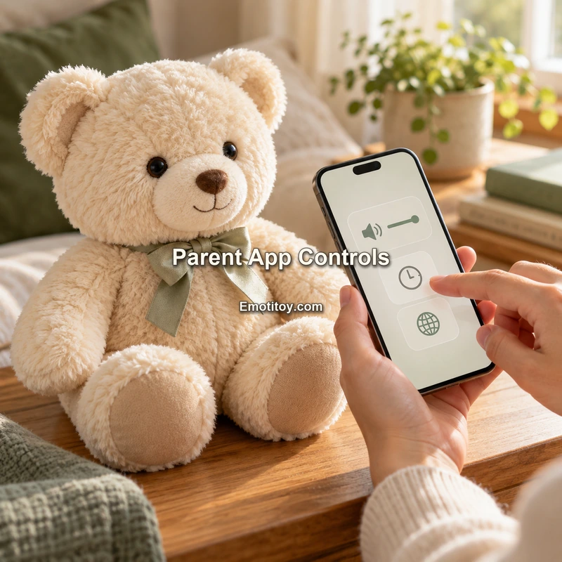 What Should a Parent App for an AI Toy Actually Control? — EmotiToy product and engineering reference