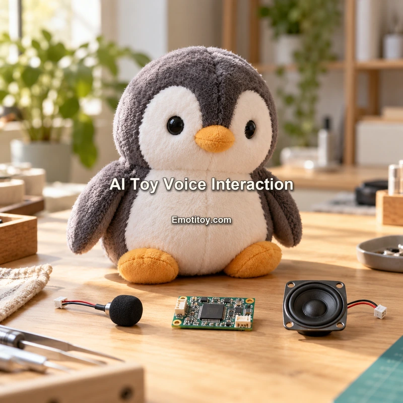 How AI Toy Voice Interaction Works: ASR, LLM and TTS — EmotiToy product and engineering reference